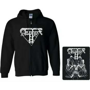 Pánská mikina mikina s kapucí a zipem Asphyx II