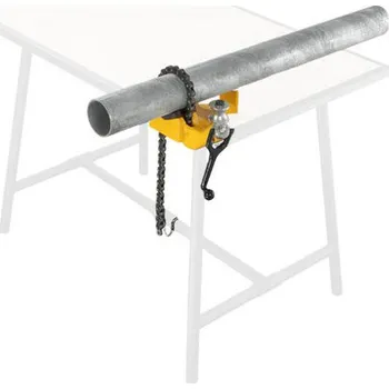 Svěrák REMS Aquila WB 1/8 – 6" řetězový svěrák 120250 (REMS 120250 Řetězový upínací svěrák na trubky na pracovní stůl )