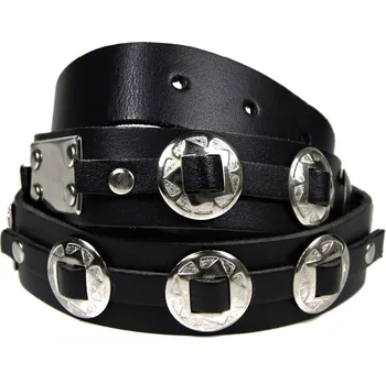 Opasek kožený pásek konča, šířka 2,9 cm