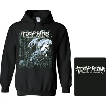 Pánská mikina mikina s kapucí Terrorizer Hordes Of Zombies