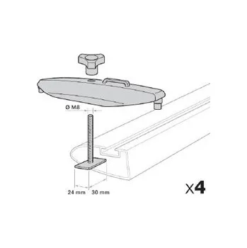 Střešní box T-adaptéry Thule 6964