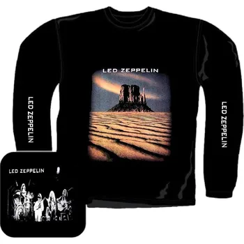 Pánské tričko triko s dlouhým rukávem Led Zeppelin - DVD