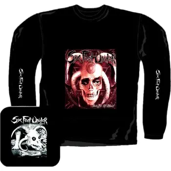 Pánské tričko triko s dlouhým rukávem Six Feet Under - Bringer of Blood