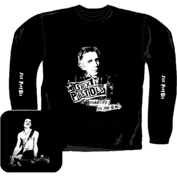 Pánské tričko triko s dlouhým rukávem Sex Pistols - Anarchy In The U.K.