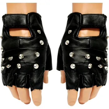 Rukavice kožené rukavice s cvoky