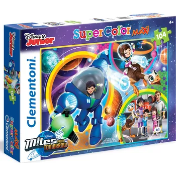Puzzle Clementoni Supercolor Maxi Miles from Tomorrow 104 dílků