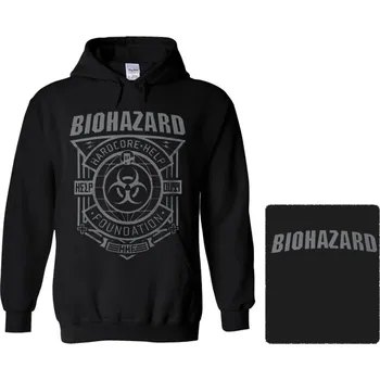 Pánská mikina mikina s kapucí Biohazard - Hardcore Help Foundation