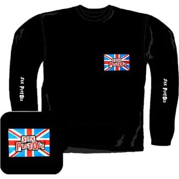 Pánské tričko triko s dlouhým rukávem Sex Pistols - Velká Británie