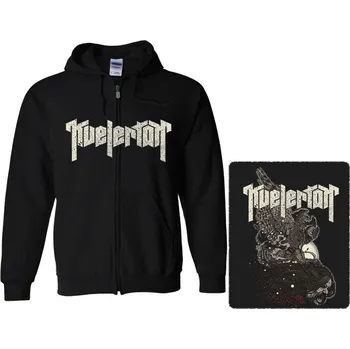 Pánská mikina mikina s kapucí a zipem Kvelertak