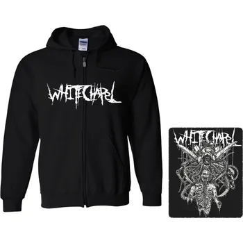 Pánská mikina mikina s kapucí a zipem Whitechapel