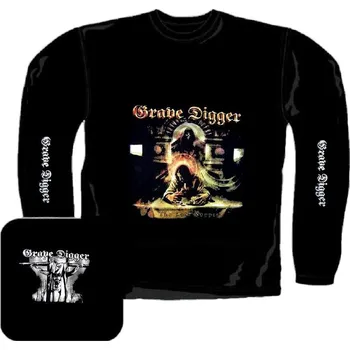 Pánské tričko triko s dlouhým rukávem Grave Digger - Last Supper