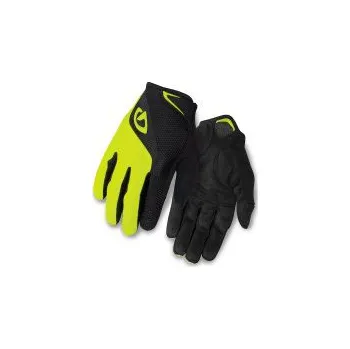 Cyklistické rukavice GIRO Bravo LF black/highlight yellow