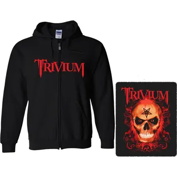 Pánská mikina mikina s kapucí a zipem Trivium