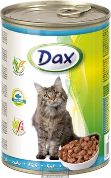 Krmivo pro kočku Dax Cat kousky ryba 415 g