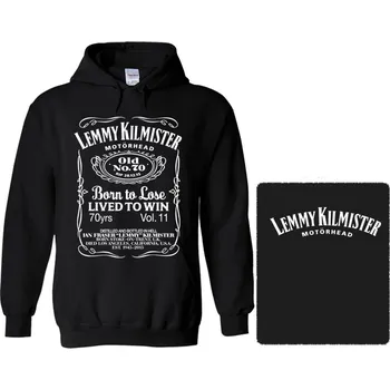 Pánská mikina mikina s kapucí Motörhead - Lemmy Kilmister whiskey