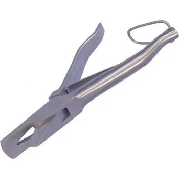 Vrubovací kleště pro značení prasat - hranatý tvar