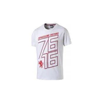 Puma Czech Republic 76 Fan Shirt white-chili