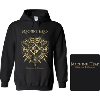 Pánské oblečení mikina s kapucí Machine Head - Bloodstone and Diamonds