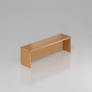 Recepce NABYTEK-DESIGNOVY.CZ - NKA12 11 - Pultová nástavba Komfort, 120x30x35 cm, buk