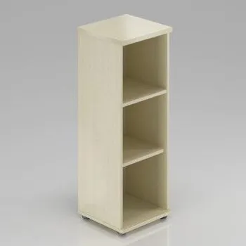 Policová skříň NABYTEK-DESIGNOVY.CZ - S340 12 - Kancelářský regál Komfort, 40x38,5x113 cm, bez dveří , javor