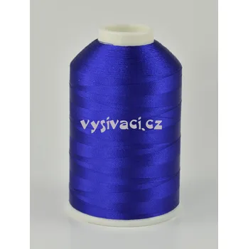 Nit vyšívací nitě modrá ROYAL C355 návin 5000 metrů viskóza návin: 1 kón návin 5000m***SKLADEM 5 kónů