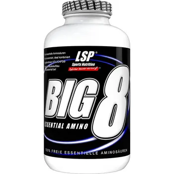 Aminokyselina LSP Nutrition BIG 8 Essential Amino 100 kapslí
