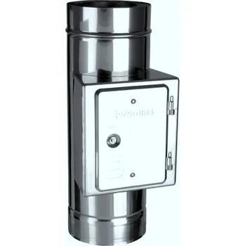 Komín DW čistící díl - DN 200 mm (třísložkový komínový nerez čistící prvek)