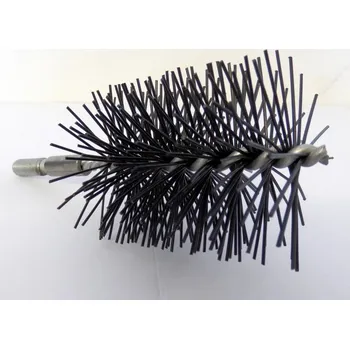 Komínová štětka kartáč komínový silon - DN 80 mm (štětka komínová silonová DN 80mm)