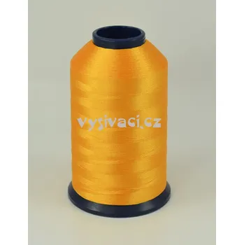 Nit vyšívací nit žlutá ROYAL P188 5000m polyester návin: 1 kón návin 5000m