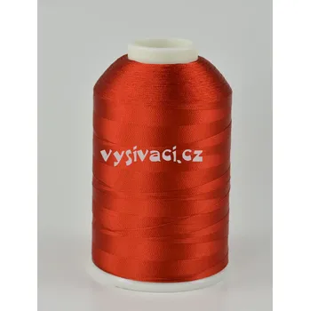 Nit vyšívací nitě hnědá ROYAL C724 návin 5000 metrů viskózové návin: 1 kón návin 5000m