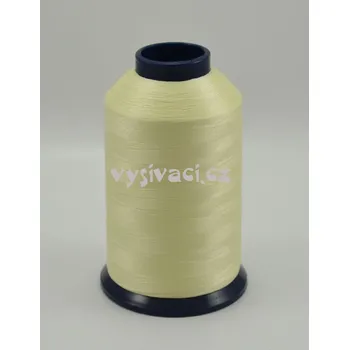 Nit vyšívací nit žlutá ROYAL P002 5000m polyester návin: 1 kón návin 5000m