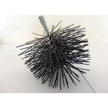 Komínová štětka kartáč komínový silon - DN 200 mm (štětka komínová silonová DN 200mm)