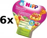 Hipp Těstoviny s rajčaty a cuketou 6 × 250 g