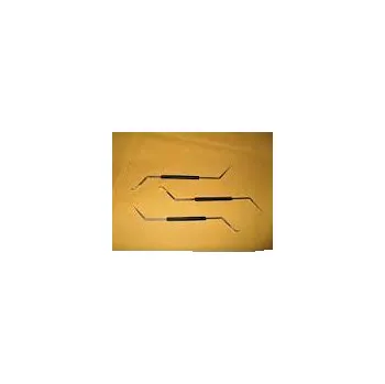 Přelarvovací lžička dvojitá - kov