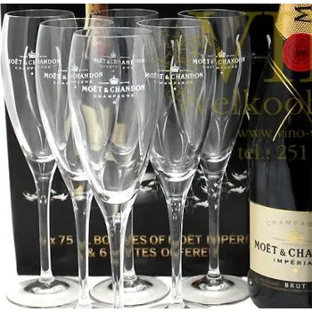 Sklenice Akce ihned Moët & Chandon Sada 6ti skleniček