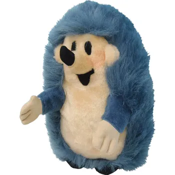Dětské zboží Moravská ústředna Brno Plyšový Ježek 27cm, modrý maňásek - plyšové hračky