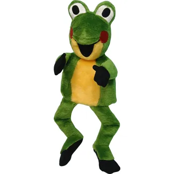 Dětské zboží MÚ Brno Plyšová Žabka 37cm, maňásek - plyšové hračky