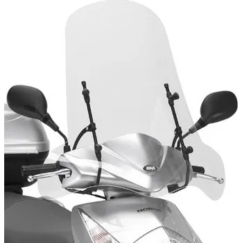 Givi 102A Plexi GIVI na skútr čiré pro motocykly YAMAHA, PIAGGIO, KYMCO, HONDA