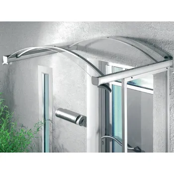 Stříška nad vchodové dveře Gutta Guttavordach BV/B vchodová stříška 200 x 90 cm stříbrná