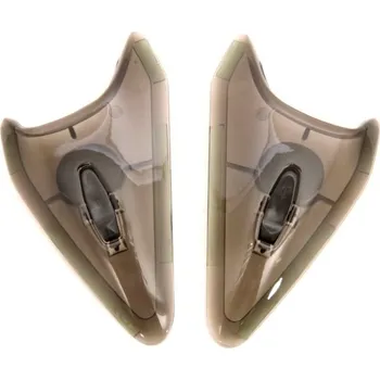 Helma na motorku Arai Větráky ARAI přední TDF Duct, Tinted - pro přilby Arai ASTRO Kouřová