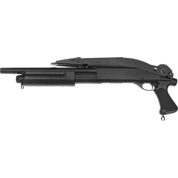 Airsoftová zbraň M870, ABS, krátká, sklopná pažba, Cyma, CM.352
