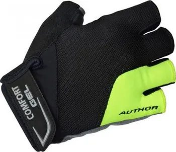 Cyklistické rukavice Author Men Comfort Gel X6 k/p černé/žluté