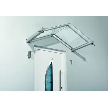 Stříška nad vchodové dveře Gutta Guttavordach GV/T vchodová stříška 160 x 90 cm bílá