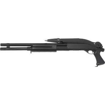Airsoftová zbraň M870, ABS, dlouhá, sklopná pažba, Cyma, CM.352L