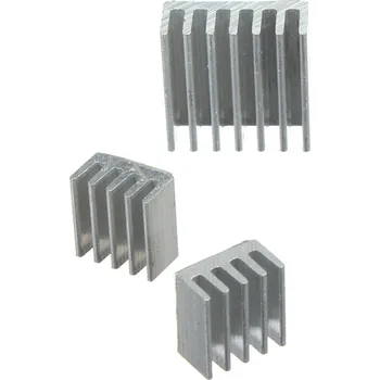 Vývojová deska Sada hliníkových chladičů pro Raspberry - 3 kusy