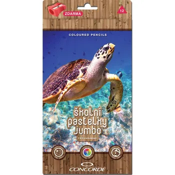 Pastelka Pastelky CONCORDE Classic Jumbo trojhranné 12ks, Moře