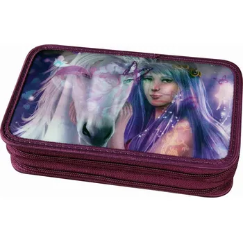 Penál Fandy Penál dvojpatrový 3D Dimension Víla