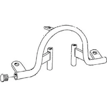 Osvětlení pro motocykl Highway Hawk Highway Hawk H681-116B Držák světel Classic Honda VT750 černá Černá