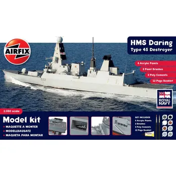 Plastikový model Airfix A50132 HMS Daring Type 45 Destroyer 1:350