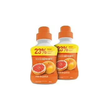 Sodastream Sirup Pink Grapefruit 2x 750 ml Sirup pro výrobník sody Sodastream Sirup Pink Grapefruit 2x 750 ml